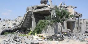 تدمير منازل المواطنين في حي الجنينة رفح