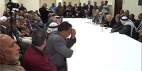 مؤسسات الخليل وعشائرها تبحث سبل دعم الحملات الامنية بالمنطقة الجنوبية