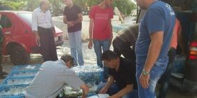 جنين: فتح تسلم طرودا غذائية من الجامعة العربية لعائلات الأسرى