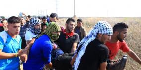 غزة: اصابة شاب بالرصاص الحي في مواجهات شرق البريج