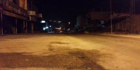 "صور" جيش الاحتلال يفرض حظر التجول في حوارة جنوب نابلس