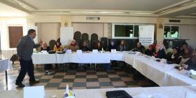 دورة تدريبية حول آليات "تنظيم جلسات الاستماع والمساءلة "لـ  الصحفيين الفلسطينيين في رام الله