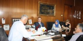 بلدية نابلس تعقد اجتماعا هاما حول تنفيذ مشاريع في المناطق المصنفة ج