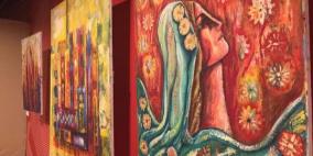 صدى القدس يتجسد في لوحات الفنانه زهى صلاح الدين