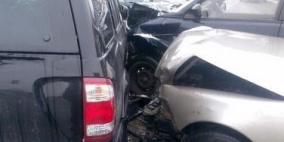 3 إصابات بحادث سير في حوارة جنوب نابلس