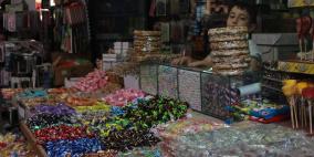 بالصور تجهيزات وأجواء العيد بمدينة نابلس اليوم