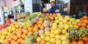 اجواء مدينة رام الله في  اليوم الحادي عشر من رمضان