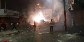 مواجهات باب الزاوية وسط الخليل