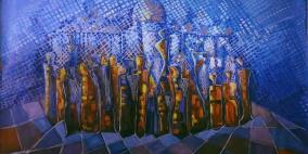 صدى القدس يتجسد في لوحات فنية