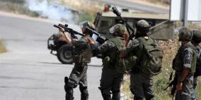 إصابة شاب بعيار ناري خلال مواجهات في مخيم جنين