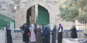 اعتقال معلمة وإبعاد شاب عن الأقصى وسط اقتحامات متجددة
