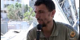 بالفيديو.. غزة: رجل أعمال يتحول من متبرع إلى متلقي مساعدات