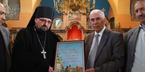 حميد يزور كنيسة المسكوبية في الخليل