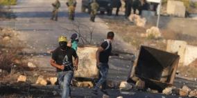 الاحتلال يتسبب بإحراق منزل في حي النقار غرب قلقيلية