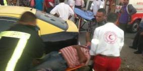 6 اصابات بحادث سير في طولكرم