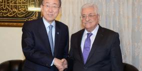 الرئيس يطلع كي مون على آخر المستجدات