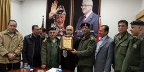 قلقيلية : حفل توديع  مدير الارتباط العسكري  السابق