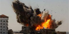 استشهاد فتيين في غارة إسرائيلية وسط القطاع
