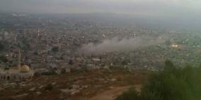 الاحتلال يستهدف أحد المنازل بصواريخ "لاو" في مخيم جنين