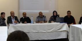 ورشة عمل حول متطلبات الوقايه والسلامه العامه في الابنيه العاليه في محافظة بيت لحم