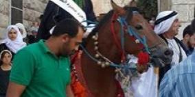 فعاليات متنوعه في مهرجان المفتول  في بير زيت  والعرس الفلسطيني يتصدره