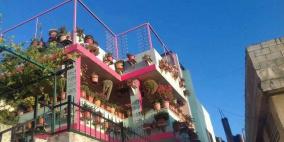 الحديقة المعلقة في الجلزون !