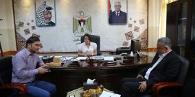 ضمن برنامج شبابي:  ياسمين سماعنه محافظاً لطولكرم ليوم واحد