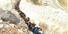 الاحتلال يعتقل 120 عاملا شمال الضفة