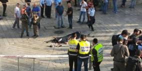 استشهاد شاب برصاص الاحتلال أمام باب العامود بالقدس