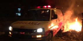 "صور" إصابة أسرة بالاختناق في مواجهات جنوب بيت لحم