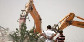 الإحتلال يسلم إخطارات بهدم منازل عائلة عباد جنوبي نابلس