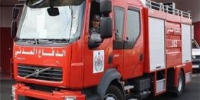 افتتاح مركز للدفاع المدني في بلدة اليامون غرب جنين