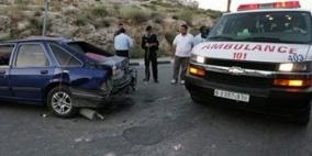 إصابة مواطنيين بحادث سير في طوباس