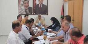 قلقيلية : المحافظ  يترأس الإجتماع الدوري للجنة السير