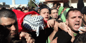 جماهير محافظة طوباس تشيع الشهيد سامي بشارات في طمون