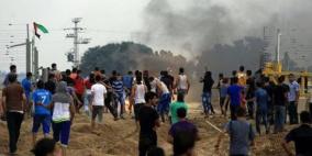 11 إصابة على الأقل بالرصاص الحي في قطاع غزة