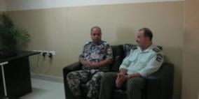 الدفاع المدني يستقبل الإرتباط العسكري بقلقيلية