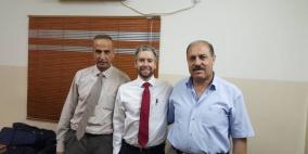 وفد من مركز كارتر يزور مركز يافا ويبحث قضايا متعددة