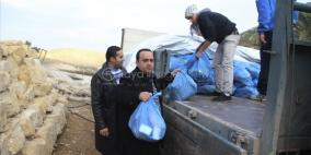 إذاعة وشبكة "راية" ساهمت بإغاثة أكثر من 500 عائلة بالاغوار تضررت نتيجة المنخفض الجوي