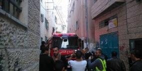 بالصور: اصابات بالاختناق واحتراق اجزاء من منزل شمال بيت لحم