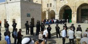 استئناف اقتحام الاقصى بحمايات وحراسات مشددة