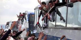 احتفالات في جنين عقب إعلان الإفراج عن أسراها الستة القدامى