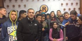 زيارة مدرسة ذكور بيتونيا لإذاعة رايـة