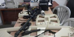 الشرطة تضبط مواد أثرية في جنين