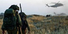 الاحتلال يجري مناورة عسكرية بمنطقة غلاف غزة