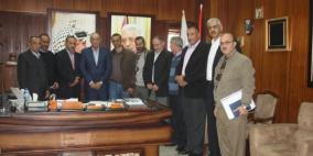 بلدية نابلس توقع اتفاقية تعاون مع خمس قرى غرب نابلس