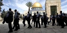 اقتحامات جديدة للأقصى وانتشار عسكري واسع في القدس