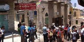 44 الف سائح زاروا محافظتي بيت لحم والخليل الأسبوع الماضي