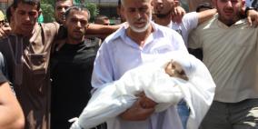 " راية" تشارك في تشييع زوجة الضيف وابنه في جباليا