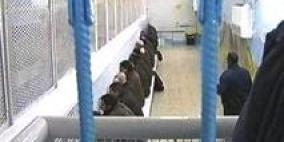 وقفة تضامنية مع الأسرى في بلدة عزون